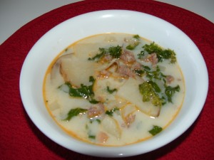 gluten free Italian / Tuscan Potato Soup