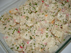 Eggless Dill and Chives Potato Salad Eggless Dill and Chives Potato Salad